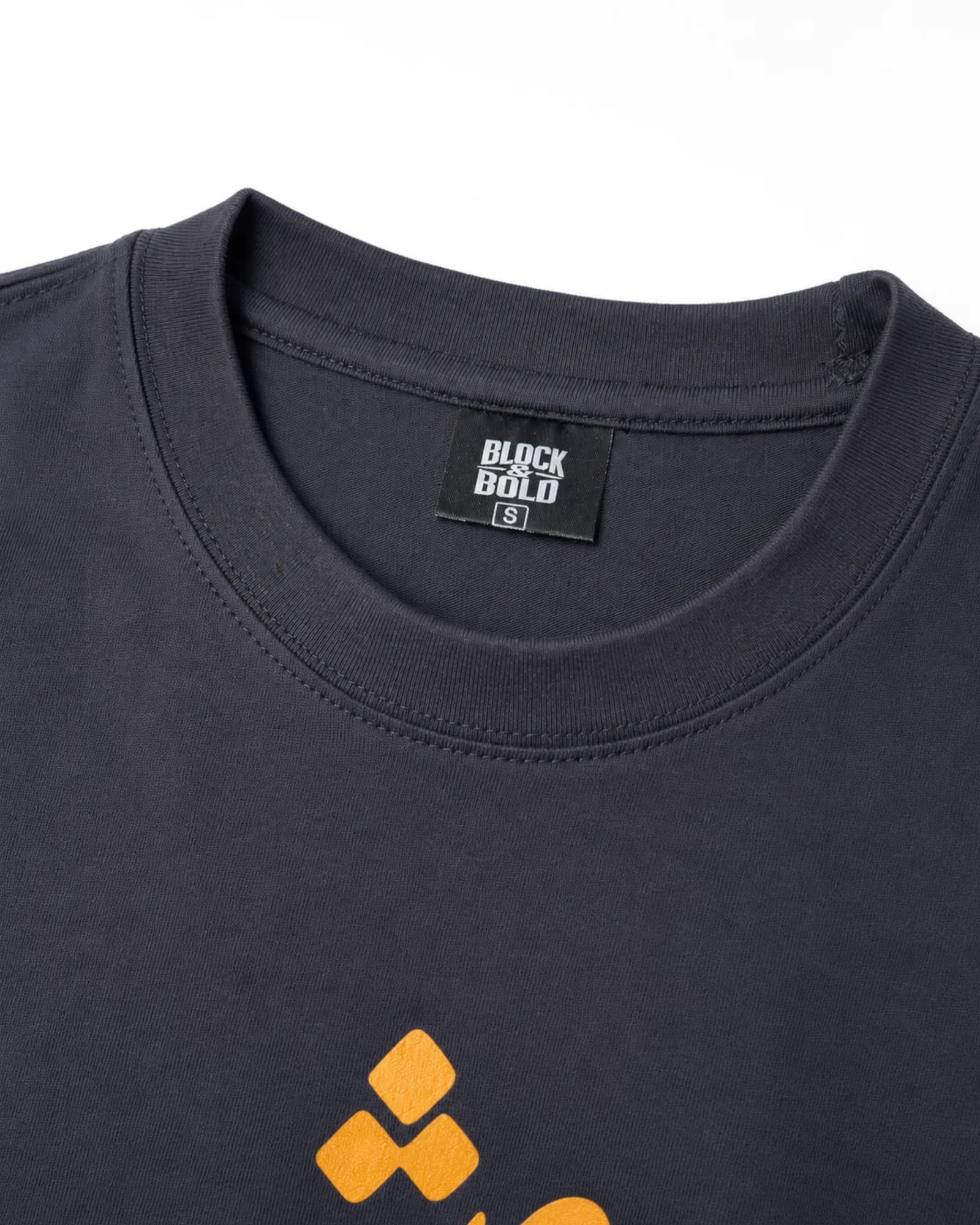 Ishq Calligraphy Droup Shoulder Tee — view 5