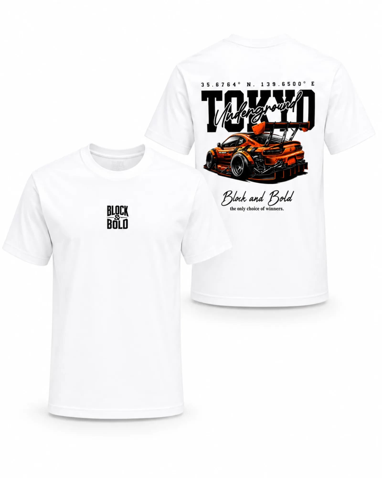 Tokyo Underground Droup Shoulder Tee — view 1