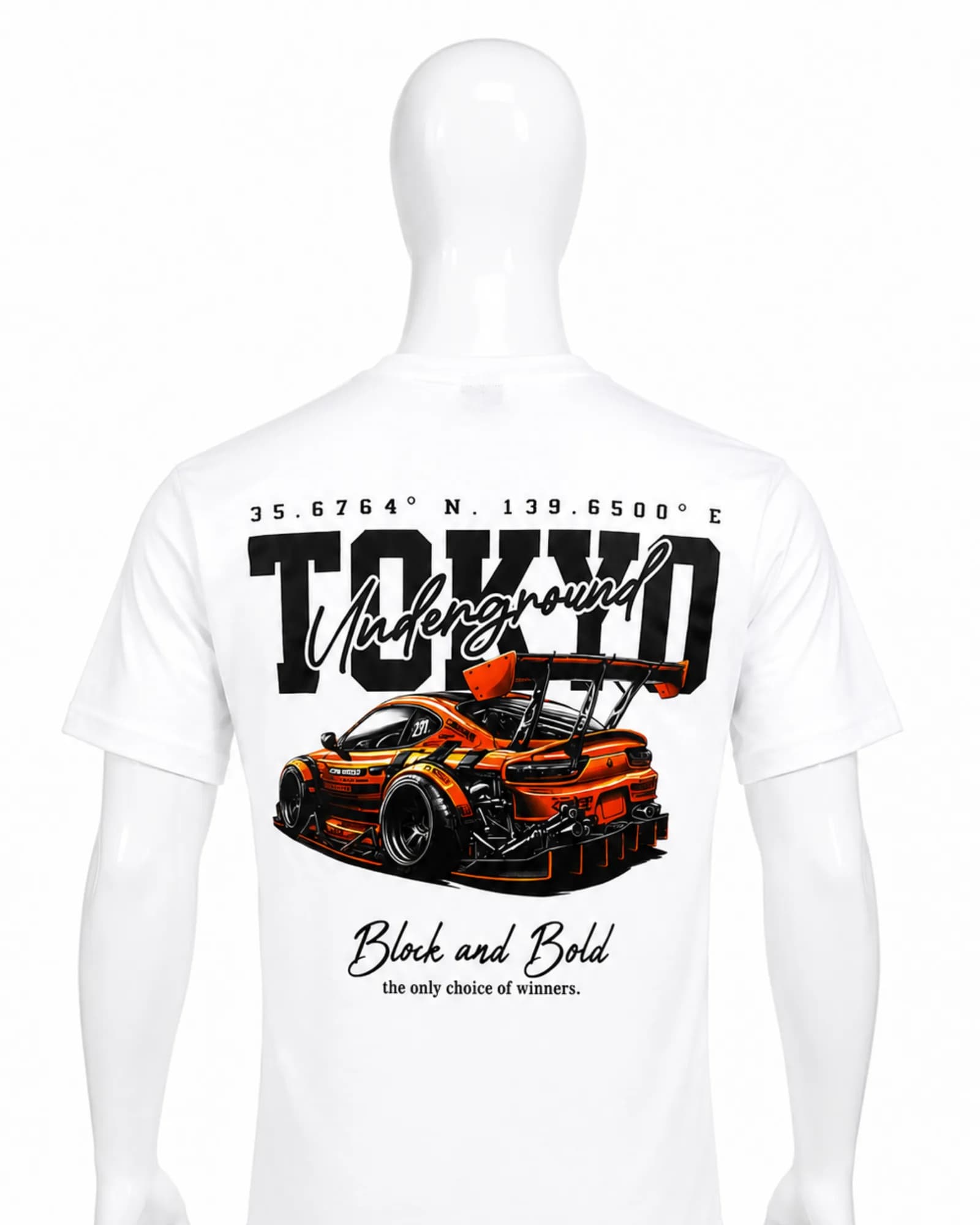 Tokyo Underground Droup Shoulder Tee — view 3